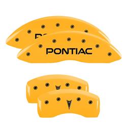 MGP Yellow Caliper Covers for 2004-2006 GTO - 18029SPONYL