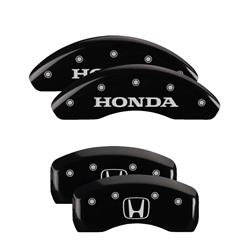 MGP Black Caliper Covers for 2004-2005 CIVIC - 20002SHOHBK