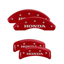 MGP Red Caliper Covers for 2003-2011 ELEMENT - 20076SHONRD