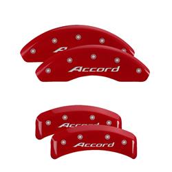 MGP Red Caliper Covers for 2008-2012 ACCORD - 20130SACCRD