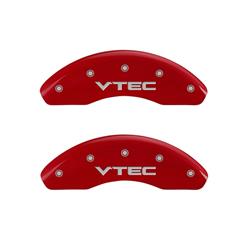 MGP Red Caliper Covers for 2006-2011 CIVIC - 20143FVTCRD