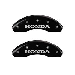 MGP Black Caliper Covers for 1997-2000 CIVIC - 20209FHONBK