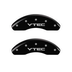 MGP Black Caliper Covers for 1997-2000 CIVIC - 20209FVTCBK