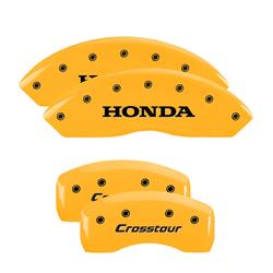 MGP Yellow Caliper Covers for 2010-2011 ACCORD CROSSTOUR - 20211SCSTYL