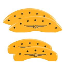 MGP Yellow Caliper Covers for 2007-2009 ASPEN - 32009SCW1YL