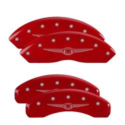 MGP Red Caliper Covers for 2011-2016 TOWN & COUNTRY - 32021SCW1RD