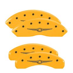 MGP Yellow Caliper Covers for 2011-2016 TOWN & COUNTRY - 32021SCW1YL