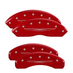 MGP Red Caliper Covers for 2011-2016 TOWN & COUNTRY - 32021SCW2RD