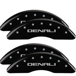 MGP Black Caliper Covers for 2011-2019 SIERRA 2500 HD, SIERRA 3500 HD - 34003SDNLBK