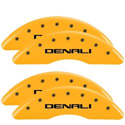 MGP Yellow Caliper Covers for 2011-2019 SIERRA 2500 HD, SIERRA 3500 HD - 34003SDNLYL