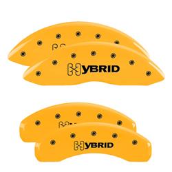 MGP Yellow Caliper Covers for 2006-2009 ENVOY, 2006 ENVOY XL - 34004SHYBYL