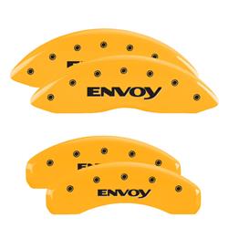 MGP Yellow Caliper Covers for 2002-2005 ENVOY, ENVOY XL, 2004-2005 ENVOY XUV - 34005SEVYYL