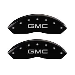 MGP Black Caliper Covers for 1997-2000 YUKON - 34012FGMCBK