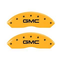 MGP Yellow Caliper Covers for 1997-2000 YUKON - 34012FGMCYL