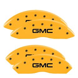 MGP Yellow Caliper Covers for 2009-2017 SAVANA 2500, SAVANA 3500 - 34211SGMCYL