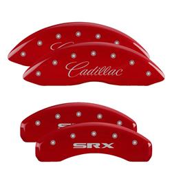 MGP Red Caliper Covers for 2010-2011 SRX - 35003SSRXRD