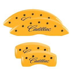 MGP Yellow Caliper Covers for 2013-2018 ATS - 35007SCADYL