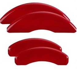 MGP Red Caliper Covers for 2021-2026 YUKON, YUKON XL - 34221SCLCRD