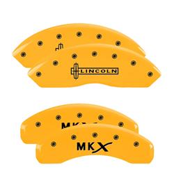 MGP Yellow Caliper Covers for 2011-2015 MKX - 36007SLCXYL