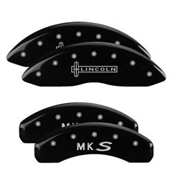 MGP Black Caliper Covers for 2009-2012 MKS - 36014SLCSBK