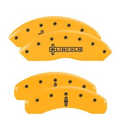 MGP Yellow Caliper Covers for 2002 BLACKWOOD - 36016SLC1YL