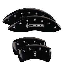 MGP Black Caliper Covers for 2013-2016 MKS - 36019SLC1BK
