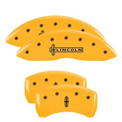 MGP Yellow Caliper Covers for 2014-2016 MKT - 36020SLC1YL
