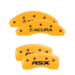 MGP Yellow Caliper Covers for 2002-2006 RSX - 39003SRSXYL