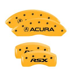 MGP Yellow Caliper Covers for 2002-2006 RSX - 39005SRSXYL