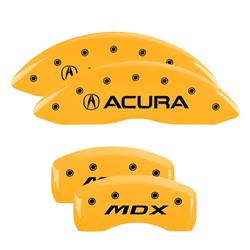 MGP Yellow Caliper Covers for 2007-2013 MDX, 2010-2013 ZDX - 39011SMDXYL