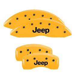 MGP Yellow Caliper Covers for 2007-2016 COMPASS, PATRIOT - 42003SJEPYL