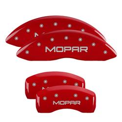 MGP Red Caliper Covers for 2007-2016 COMPASS, PATRIOT - 42003SMOPRD