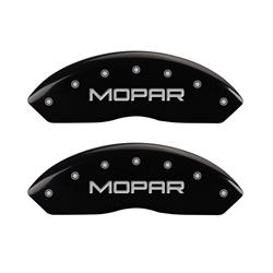 MGP Black Caliper Covers for 1997-2006 WRANGLER - 42009FMOPBK