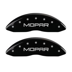 MGP Black Caliper Covers for 2008-2019 COMPASS, 2008-2017 PATRIOT - 42011FMOPBK