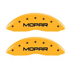 MGP Yellow Caliper Covers for 2008-2019 COMPASS, 2008-2017 PATRIOT - 42011FMOPYL