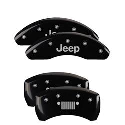 MGP Black Caliper Covers for 2014-2023 CHEROKEE - 42013SJPLBK
