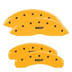 MGP Yellow Caliper Covers for 2011-2022 GRAND CHEROKEE, 2022 GRAND CHEROKEE WK - 42020SMGPYL