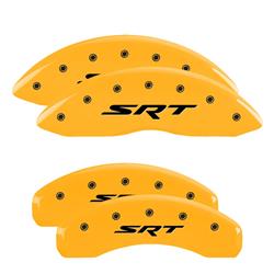 MGP Yellow Caliper Covers for 2011-2022 GRAND CHEROKEE, 2022 GRAND CHEROKEE WK - 42020SSRTYL