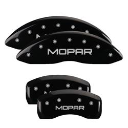 MGP Caliper Covers - Brake Caliper Covers for 2020-2024 GLADIATOR - 42021SMOPBK
