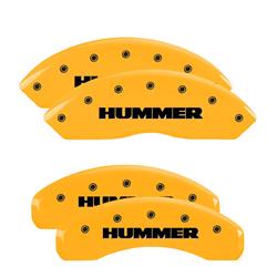 MGP Yellow Caliper Covers for 2006-2010 H3, 2009-2010 H3T - 52003SHUMYL