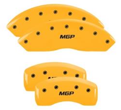 MGP Yellow Caliper Covers for 2018-2022 CROSSTREK - 54015SMGPYL