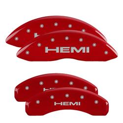 MGP Red Caliper Covers for 2011-2018 1500, 2019-2024 1500 CLASSIC - 55001SHEMRD