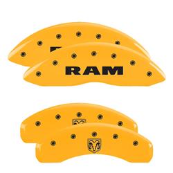 MGP Yellow Caliper Covers for 2011-2018 1500, 2019-2024 1500 CLASSIC - 55001SRMHYL
