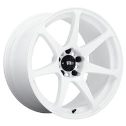 Motegi Racing MR154 Battle White Wheels 18x8