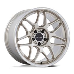 Motegi Racing MR158 Tsubaki Motorsport Gold Wheels with Machined Lip 18x8.5