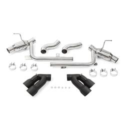 Mishimoto Pro Axle-Back Exhausts for 2016-2021 CAMARO - MMEXH-CAM8-16AQTPBK