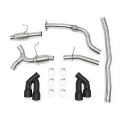Mishimoto Pro Cat-Back Exhausts for 2016-2023 CAMARO - MMEXH-CAM4-16QTPBK