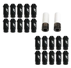 Mishimoto Aluminum Locking Lug Nuts MMLG-125-20LBK