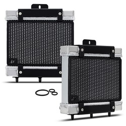 Mishimoto Performance Auxiliary Radiators for 2019-2021 M2, 2015-2018 M3, 2015-2020 M4 - MMRAD-F80-15A