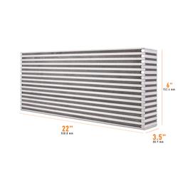 Mishimoto Universal Air-to-Air Race Intercooler Cores MMUIC-09